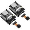 Binghe ESP32 CAM Scheda di Sviluppo ESP32-CAM ESP32 WIFI Bluetooth con OV3660 Modulo fotocamera e USB-Downloader Micro Interfaccia Compatibile con Arduino(2 pezzi)