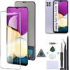 RongZy LCD Display per 6.6 Samsung Galaxy A22 5G A226B Schermo LCD Touch Screen Assemblea Sostituzione di Vetro Digitalizzatore con Strumenti(Nero)