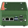 MNBOXCONET Mini PC NAS N355, 4 NVME Pockert Nas Small PC, Dual 2.5GbE LAN Mirco Desktop Computer 2HD 4K@60HZ, DDR5 8GB RAM 256GB SSD, USB3.2 10Gbps, Supports expansion WiFi/BT