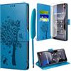 TTSWJBD Cover per Xiaomi Redmi Note 15 5G e Vetro Temperato, Blu