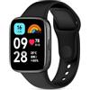 BDIG Cinturino Compatibile con Xiaomi Redmi Watch 3 Active/3 Lite,Colorato traspirante Braccialetto Sportivo di Ricambio in Morbido Silicone