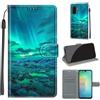 SIENIANLINE Cover per Samsung Galaxy A18 / A26 / A17 5G custodia portafoglio Aurora | Chiusura magnetica, Scomparti carte, Funzione supporto, Pelle PU flip cover per Samsung A26 / A17