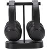 Vikye Cuffie TV Wireless Doppie con Base di Ricarica del Trasmettitore, 40 Ore di Riproduzione, Cuffie Bluetooth 5.4 2.4G Sopra L'orecchio per Anziani