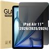 ProCase Pellicola Privacy iPad Air 11 pollici M3/M2 2025/2024 [A3266 A3267 A2902 A2903 A2904], Vetro Temperato Privacy iPad Air 11" -1 Pezzi