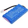 TECHTEK Batteria 2600mAh compatibile con [Ambrogio] AM015D0FAZ, L15, L15 deluxe, L20 b, L20 deluxe, Twenty, L20e Lite, per [Wiper] i100S, i130S, i70, Premium i130 S 1.300 m² Bluetooth GSM-Mod FBA