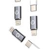 HOYULLI 27w Adattatore USB C Femmina A Lightning Maschio(3 Pezzi) Rapida Ricarica Per IPhone Cavo Type-C Jack Caricatore iPad Convertitore Adattatori Cavetto Tipo C Spina Connettore Apple MFI Certified tp-ip