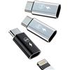 WASRUYI 65W Adattatore da Per Lightning Femmina a USB C Maschio Caricabatterie Adattatori (3 Pack)per Apple per iPhone 16 15 Pro Max per iPad Air compatibile per Samsung Ricarica Tipo C Accessori Convertitore