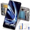 Reparo Schermo LCD per Samsung Galaxy S10 Plus Display Tattile con Cornice