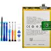 Vvuilsty BLP805 Batteria di ricambio per Oppo A53S A74 5G/A54 5G/A16 4G/A16S, batteria ricaricabile a 0 cicli compatibile con Oppo A53S A74 5G/A54 5G/A16 4G/A16S con kit di attrezzi di riparazione