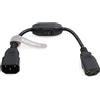 SZRMCC Cavo di Alimentazione IEC 320 C14 Maschio a C13 Femmina con Interruttore on/off Prolunga PDU UPS 10A 250V (30cm,5pcs)