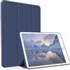 Figair Custodia per iPad Air 2 (Modello 2014), retro morbido in TPU, ultrasottile e leggera, smart con sonno e risveglio automatico, compatibile con iPad Air 2ª Generazione A1566/A1567, Blu Scuro