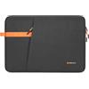 NIDOO 13,3 pollici Custodia protettiva per computer portatile da 13,6 13 MacBook Air / 14 MacBook Pro/Surface Laptop 7 / ThinkBook 14 / ThinkPad X13 L13 E14 L14 T14s / Yoga 7 / 9i, nero
