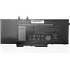 szyuya Batteria per laptop 4GVMP 1V1XF 04GVMP compatibile con Dell Latitude 5400 5410 5500 5510 Precision 3540 3550 Inspiron 7590 7591 7791 serie 2 in 1 (7,6 V 68 Wh)