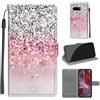 SIENIANLINE Cover per Google Pixel 9A PU Pelle Custodia Flip Rosa