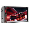 BLRMIMG Autoradio Multimedia 2 DIN - Compatibile con CarPlay e Android Auto Wireless, Schermo Touch HD 7 Pollici, Bluetooth per Audio Stereo, Mirror Link,FM, AM, RDS, Mic, Porte Type-C, Telecamera Posteriore