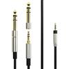 ABLET Cavo audio di ricambio, compatibile con cuffie Bose QuietComfort 25, QuietComfort 35, QC25, QC35 II, QC35, lunghezza 1,5 m