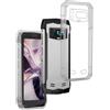 REY Pack 3X Cover in Gel TPU Trasparente per DOOGEE S Mini, Ultra Sottile 0,33 mm, Morbido Flessibile, Custodia Silicone