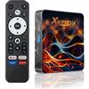 Dulmssxy Android tv box,X14 PRO Android 14.0 box 2GB RAM 16GB ROM RK3518 Quad-Core 64bit Cortex-A53 Mali 450 MP2 GPU Support 4K 3D 1080P 2.4/5.0GHz WIFI BT5.0 10/100M Ethernet DLNA HDMI 3.0 H.265