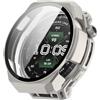 Tyogeephy Custodia Rigida per Amazfit Balance 3 (A2677 A2566) con Tempered Glass - Antishock & Resistente ai Graffi