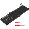 ASUNCELL 11.4V/56Wh H5H20 Batteria per computer portatile Dell XPS 15 9550 9560 9570 7590 Series Dell Precision 5510 Series Dell Precision 5520 Series Dell Precision 5530 Series H5H20 62MJV M7R96