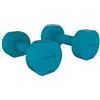 Cecotec Set di 6 Manubri Esagonali Sweatproof da 1, 2 e 3 kg DrumFit Dumbbell 123 Neoprene Set Rivestimento in Neoprene ad Alta Aderenza, Tutti i Tipi di Utenti, Supporto Incluso