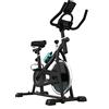 Cecotec Cyclette Indoor DrumFit Indoor 6000 Forcis. Volante inerziale 6 Kg, Resistenza Manuale, Monitor LCD, Supporto per Dispositivi, Bottiglia, Porta Bottiglie e Calapiés