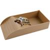 QINGYIWL Vasca da Bagno per Tartarughe, Piatto per Acqua per Tartaruga con Rampa, Ciotola per Acqua per Rettili (30.5×15×6cm) | Accessori per tartarughe per rettili, vasca da bagno per rettili, grande gabbia per acquario per rettili e anfibi