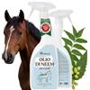 AMUSI Olio di Neem per Cavalli Spray 750 ml - Antimosche per Cavalli con Citronella e Geraniolo, Repellente per Cavallo Non Untuoso, Pelo Morbido e Protetto, Made in Italy