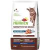 Generico Natural Trainer Crocchette Gatto (Sensitive Trota 1,5KG)