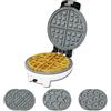 Cecotec Divertente Macchina Per Waffle Elettrica Gofrestone 3 In 1 3 In 1. 700 W, Piastre Intercambiabili Con Rivestimento Ecologico, Design Circolare, Indicatore Luminoso, Protezione Surriscaldamento