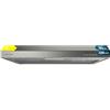 Cecotec Cappa Aspirante Convenzionale 60 cm Bolero Flux CM 602100 Inox A. Finitura Inox, Aspirazione 228 m³/h, 3 Velocità, Filtro in Alluminio, Classe A, Motore BLDC e Luce LED