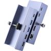 BENFEI 8-in-1 Hub USBC con morsetto di sicurezza - Caratteristiche 4K@60Hz HDMI, Gigabit Ethernet, 100W PD, 10Gbps 1xUSB-C, 2 x USB-A 3.2, 2xUSB-A 2.0 Compatibile con MacBook, iPad Pro, iMac, XPS17