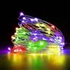 Jsdoin Lucine Led Decorative a Batteria,5M 50 LED Filo Luci Natale Led, Fairy Lights, Lucine Decorative per Camera Natale Interni e Esterni,Casa, Feste, Matrimonio (Multicolore, 2 Pcs 5m50leds)