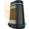 Cecotec Riscaldatore Ceramico da Tavolo ReadyWarm 1550 Max Ceramic Rotate Smart. 1500 W, Oscillazione, Display Digitale, Termostato Regolabile e 3 Modalità di Funzionamento, Nero