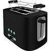 Cecotec Tostapane Toast&Taste 9000 Double. 980 W, Plastica con 2 fessure corte extra-larghe, 3 Funzioni predefinite