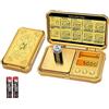 GRAM PRES Bilancia tascabile digitale 300g x 0,01g di precisione, piccola mini bilancia d'oro ad alta precisione Peso digitale Grammi e Oz per gioielli, frecce, polveri e medicine, con 50g Cal pesi