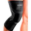 NativoDex Ginocchiera Ortopedica di Compressione - Tutore Ginocchio Stabilizzante per Menisco, Legamenti e Sport - Fascia Elastica Antiscivolo Traspirante per Palestra, Corsa, Uomo Donna