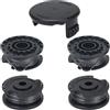 COEWUR 4 Pezzi Bobina a Filo per Tagliabordi Bobina di Filo per tagliabordi F016800569 Bobina di Ricambio Decespugliatore Ø1,65mm * 4.9m Bobine per Strimmer Trimmer Art 23 SL/Art 26 SL/Art Easy