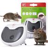 SWISSINNO Mini Repellente ad Ultrasuoni per Roditori 15 m² - Dispositivo Elettronico Anti Topi e Ratti per Interni - Allontana Martore e Piccoli Animali con Ultrasuoni - Plug-in da Presa
