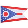 AZ FLAG Bandiera Ohio 150x90cm - Gran Bandiera Stato Americano - USA - Stati Uniti 90 x 150 cm Poliestere Leggero - Bandiere