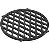 onlyfire Griglia in Ghisa per Weber Gourmet BBQ System, Sear Grate Adatta per Barbecue a Sfera di 57 cm (Ø 30 cm)