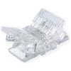 M LEDME Connettore rapido lineare I per cavo e striscia Led Cob Free Cut 12-24V 8mm monocolore 2 pin per cavo IP20 M LEDME