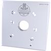 Hobbywoodcraft Aggiornamento piastra di base quadrata da 3/8 ″ spessore 6 ″ con compatibilità boccola per base ad immersione Bosch Colt 1.25 HP Pr111 (GKF125CE)