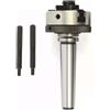 Generic Mini mandrino autocentrante a 3 ganasce per tornio, 50 mm, con albero (MT3)