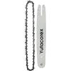 Yutacorex Barra guida e catena per motosega da 35,6 cm, accessori di ricambio per Stihl MS 170, MS 171, MS 180, MS 180C-BE, MS 250, MS181, MSE141, MS193, MS200, MS200T, MS201T, MS201C-E, MS230, 3/2