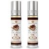 Al-Rehab Choco Musk - Profumo roller, unisex, 50 ml, confezione da 2