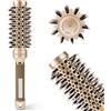 QaestuanSpazzola Rotonda per Capelli, Spazzola Termica Rotonda, Setole Cinghiale per Asciugatura, Ceramica per Capelli Delicati