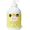 AfroRicci AfroRicci Kids Gel Siero Attiva Ricci 250 Ml, Styler per Ricci, Gel Leggero, Lucidante Senza Effetto Bagnato, Elimina L'effetto Crespo, Made in Italy
