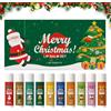 Generico Set Balsamo Per Labbra Natalizio, Formula Idratante Naturale Portatile Non Grassa, Regalo Idratante Per La Cura Delle Labbra Di Natale, Collezione Di Nutrienti Profondi Per Feste Di Viaggio,