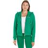 Tommy Hilfiger Felpa con Cappuccio e Cerniera Donna 1985 Zip, Verde (Olympic Green), L